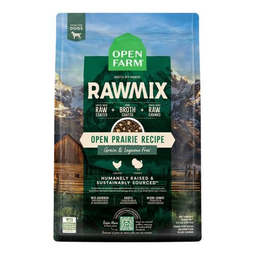 RawMix Grain Free Open Prairie Recipe Dry Dog Food