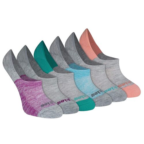 Women's 6 Pack Dritech Non-slip Liner Socks