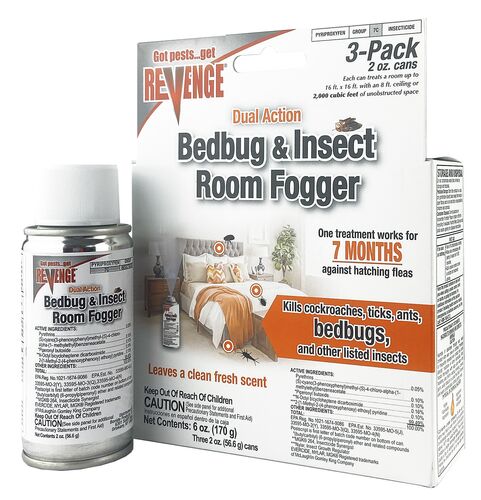 Dual-Action Bedbug & Insect Room Fogger