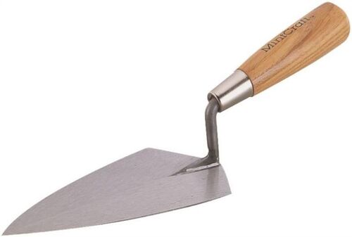 7" High Carbon Steel Blade, Hardwood Handle Forged Brick Trowel