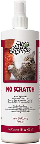 No Scratch Spray for Cats - 16 fl oz