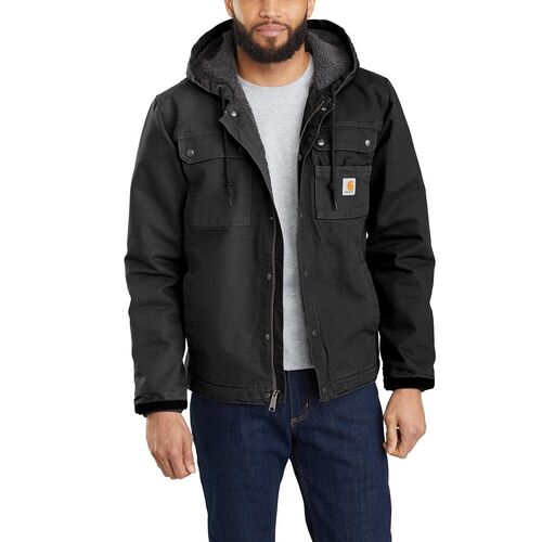 Men's Sherpa-Lined Utility Jacket