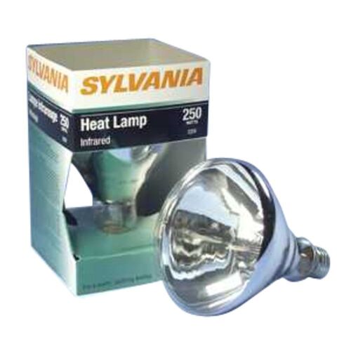250W BR40 Red Heat Lamp Bulb