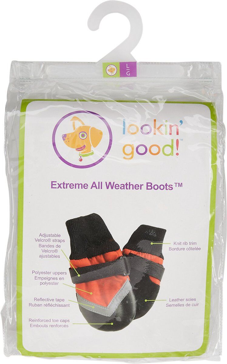 Lookin Good Extreme All Weather Boots for Dogs - LARGE