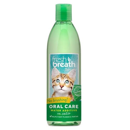 Fresh Breath Oral Care Water Additive For Cats 16 Oz