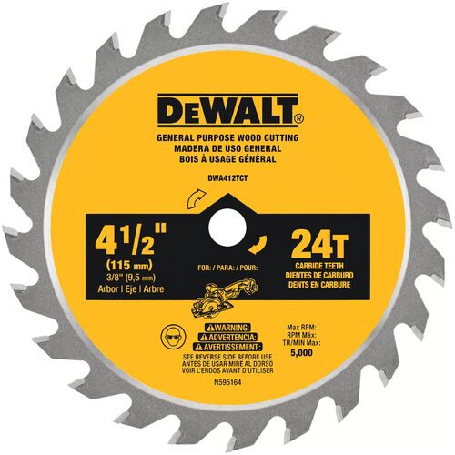 4.5" Circular Saw Blade