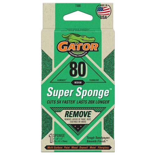 Super Sponge - 80 Grit