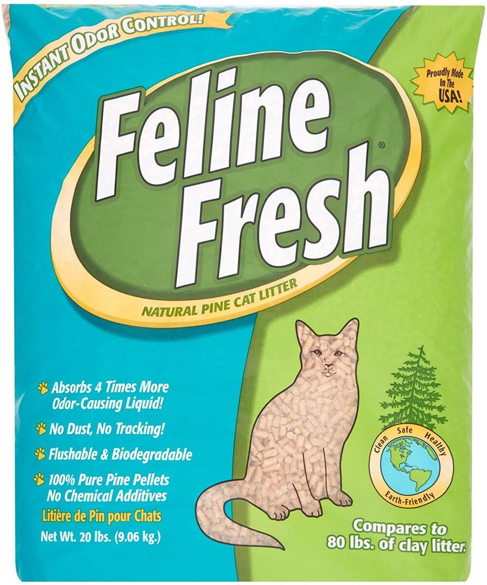 Cat Natural Pine Pellet Litter - 20 lb