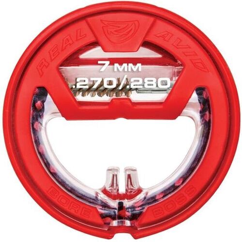 7mm/.270/.280 Caliber Single Pass Pull Through Bore Cleaner 32" Cable 8.5" Mop with Storage Handle