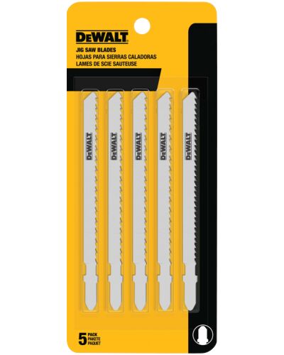 4" 6 TPI T-Shank Clean Wood Cutting Jigsaw Blade