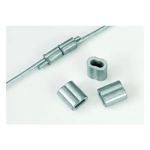 9 Gauge Smooth or 12-1/2 & 13-1/2 Gauge Barbed Wire Splicing Sleeves 10-Pack