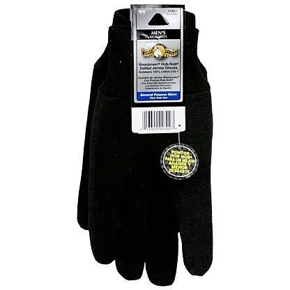 Men's Hob Nob Dotted Jersey Gloves