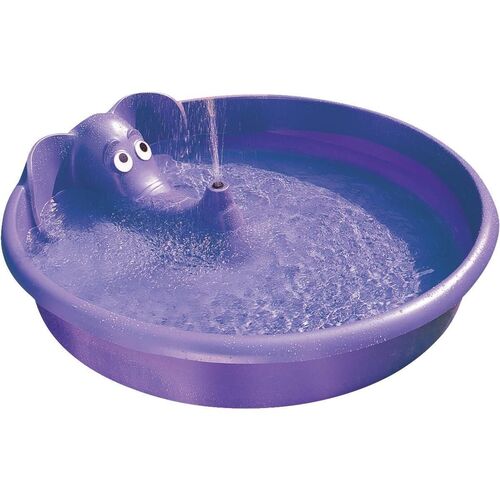 60" H2O Elephant Spray Pool in Purple
