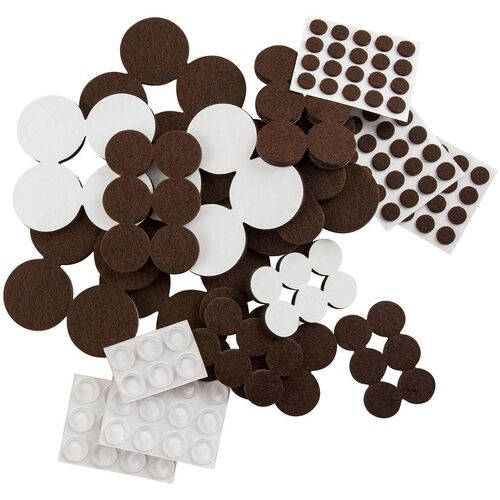 Variety Oatmeal Felt with Bumpers - Pack of 162