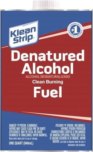 1 Quart Denatured Alcohol Fuel
