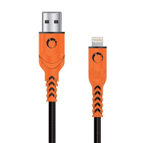 8' Braided MFI 8-Pin USB Cable