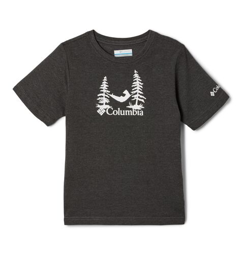 Boys' Valley Creek Short Sleeve Graphic T-Shirt in Shark Heather