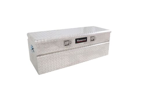Single-Lid Full-Size Toolbox - Silver