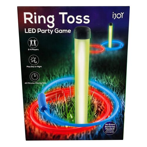 iJoy Slider Light Up Ring Toss Game