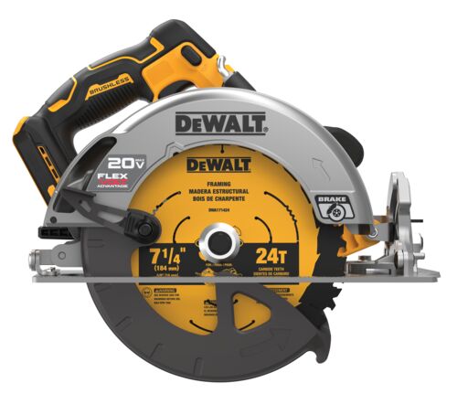 20V Max* 7-1/4" Brushless Cordless Circular Saw with FlexVolt Advantage (Tool Only)