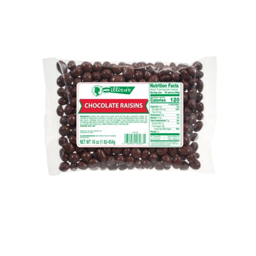 Chocolate Covered Raisins - 16 Oz