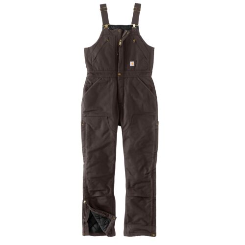 Women's Insulated Duck Biberall in Dark Brown