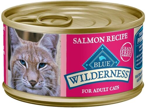 Wilderness Salmon Wet Cat Food For Adult Cats 3 oz