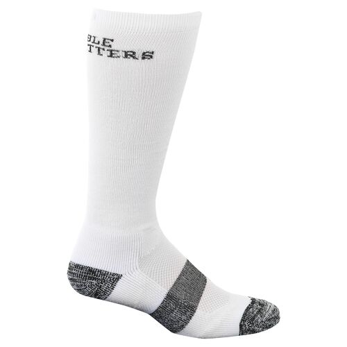 Men's Over-the-Calf Best Dang Boot Sock 2-Pack in White