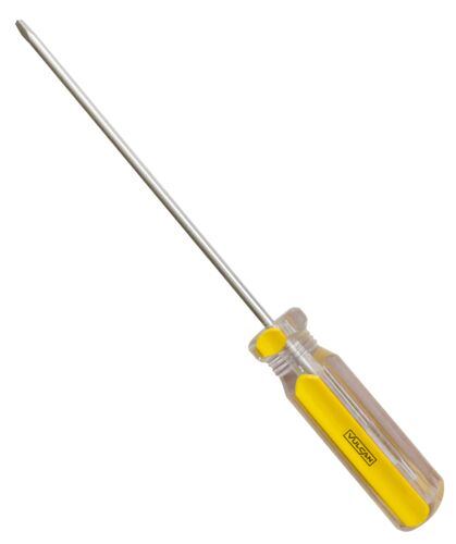 Transparent Plastic Handle Square Screwdriver