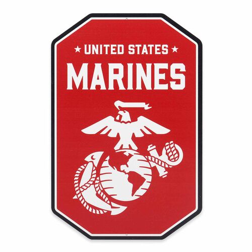 U.S. Marine Corps Logo Metal Sign