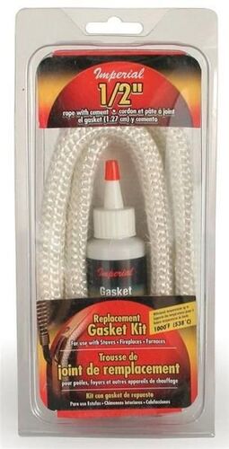 1/2" Fiberglass - White Gasket Rope Kit