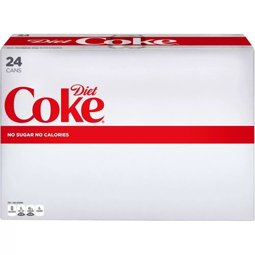 Diet Soda - 24-Pack of 12 oz Cans