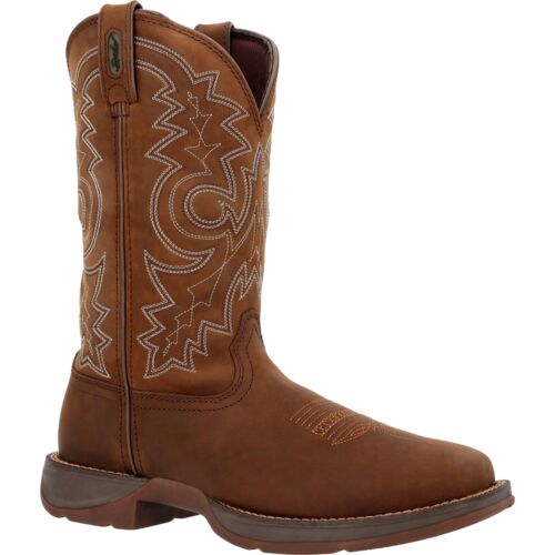 Men's Rebel Steel Toe Pull-On Western Cowboy Work Boots