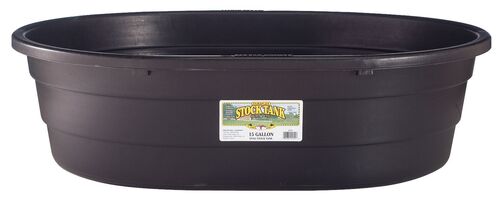 Poly Oval Stock Tank - 15 Gal