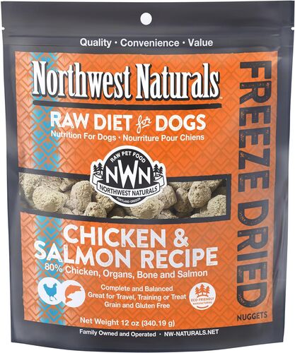 Freeze-Dried Raw Diet for Dogs in Chicken Recipe - 12 oz
