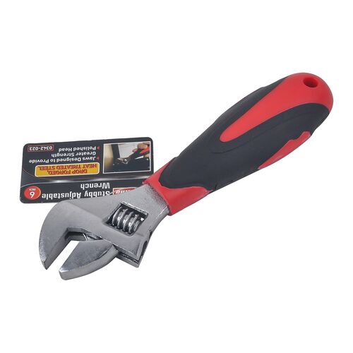6" Stubby Adjustable Wrench