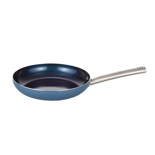 9.5" Pressed Aluminum Non-Stick Fry Pan in Sapphire