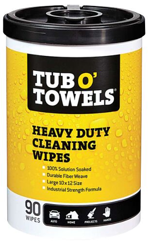 Heavy Duty Cleaning Wipes - 90 Wipes