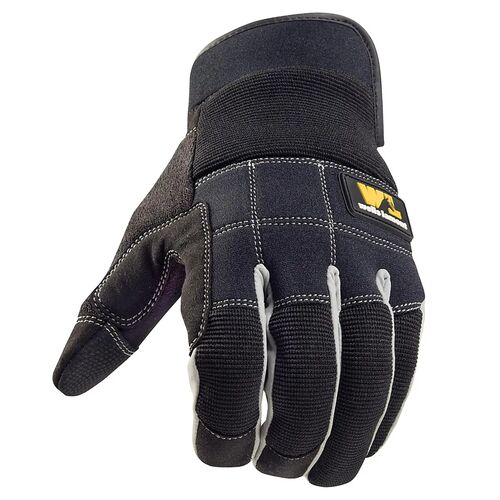 Men's FX3 Synthetic Leather Palm Slip-On Work Gloves