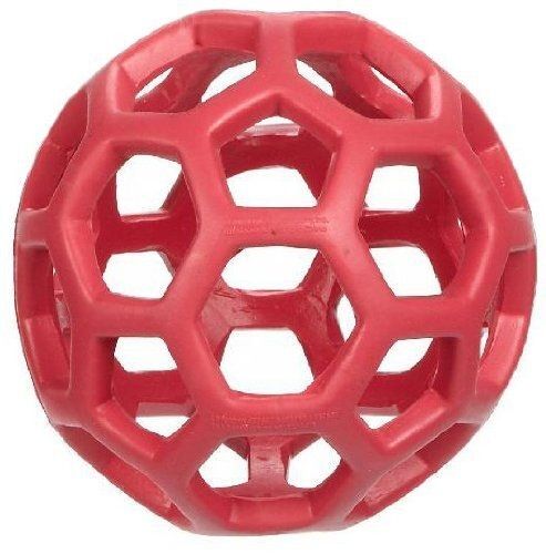 JW Pet Medium Pet Hol-ee Roller in Red