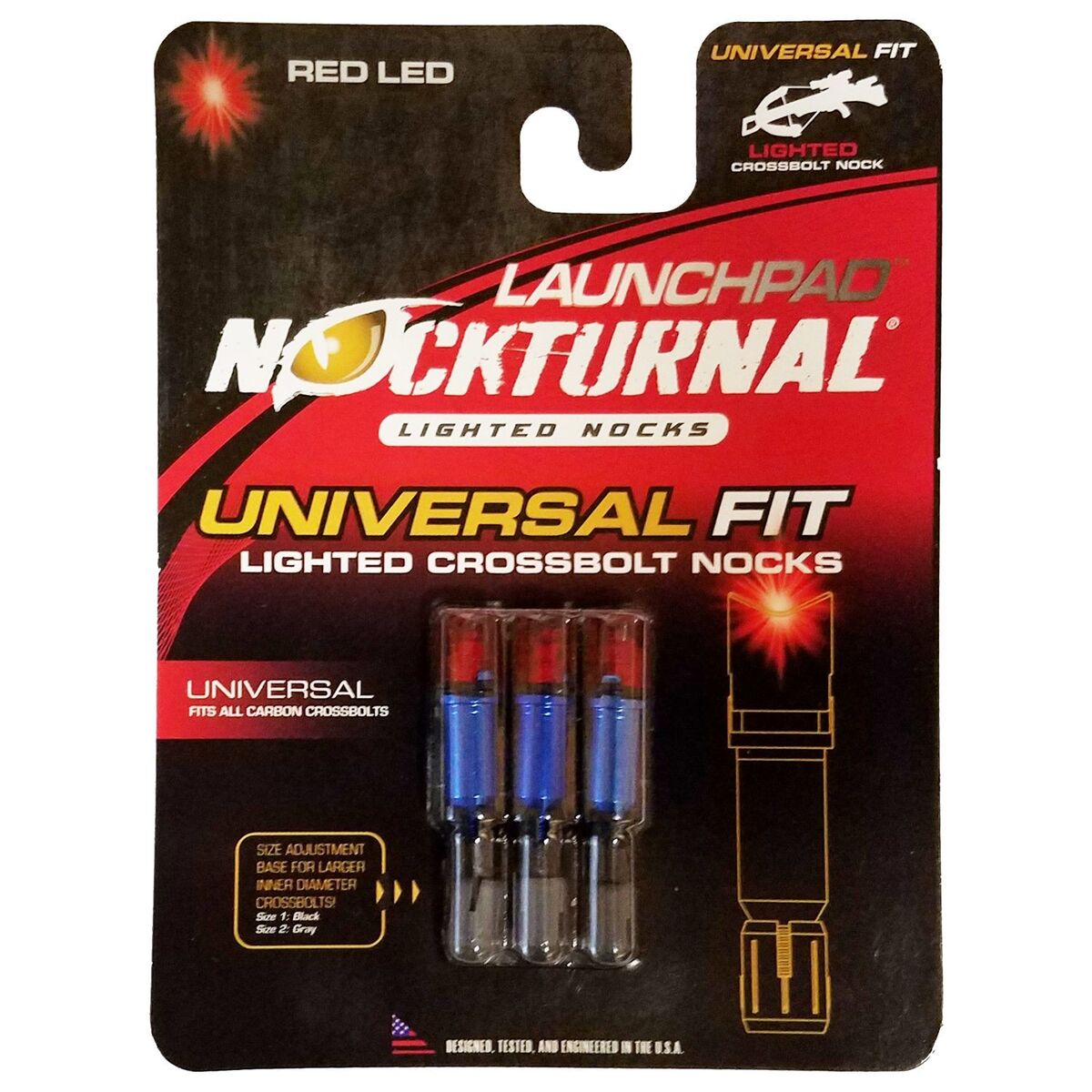Nocturnal Launchpad Universal Lighted Crossbow Nocks