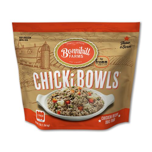 Bonnihill Farms ChickiBowls Chicken Recipe Dog Food - 3 Lb