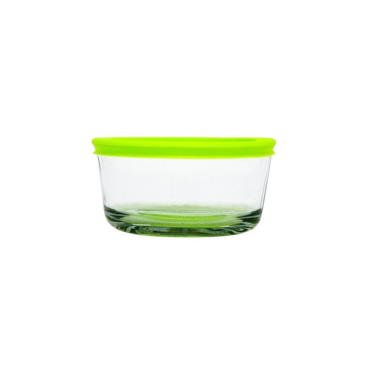 2 Cup Round Container w/Cover