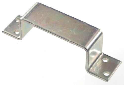 Hardware Essentials Zinc Plated Closed Bar Holder