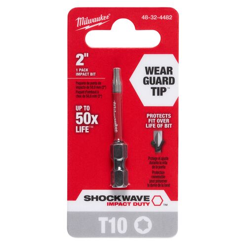2" SHOCKWAVE Impact Torx Bit 1-Pack - T10