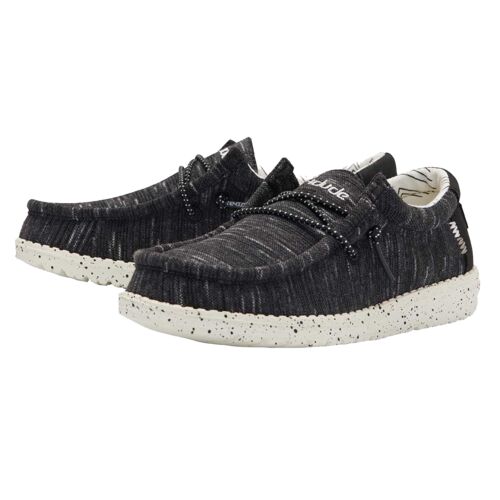 Wally Youth Stretch Shoe in Black