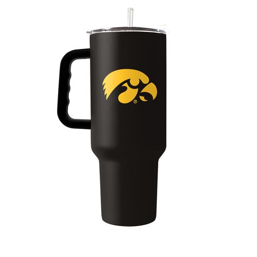 Iowa 40 oz Flipside Powder Coat Tumbler