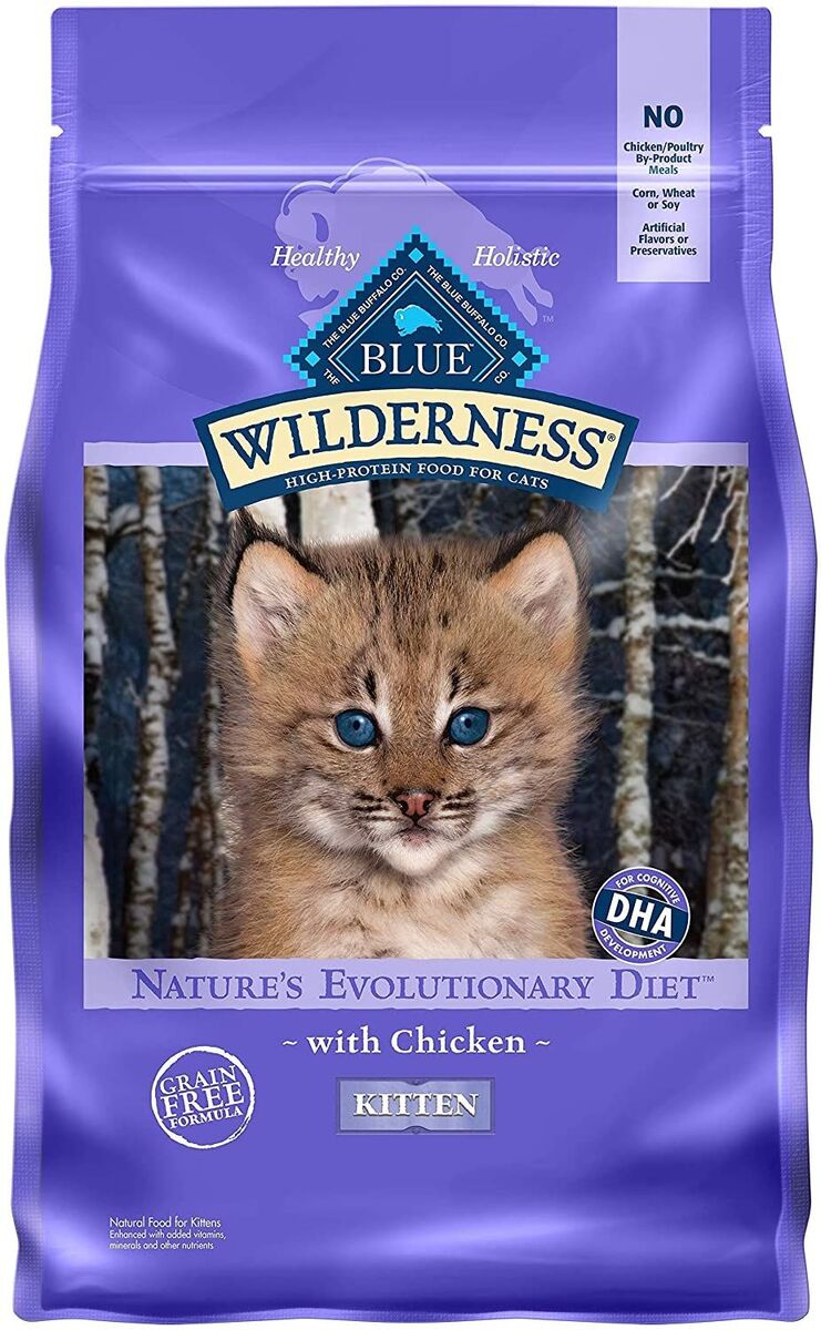 Wilderness Chicken Dry Kitten Food