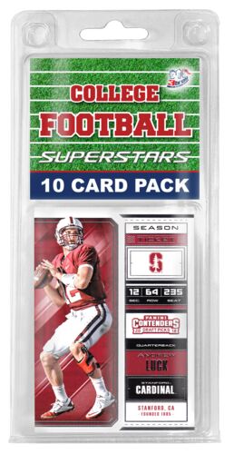10-Card College Football Superstar Mix Trading Cards