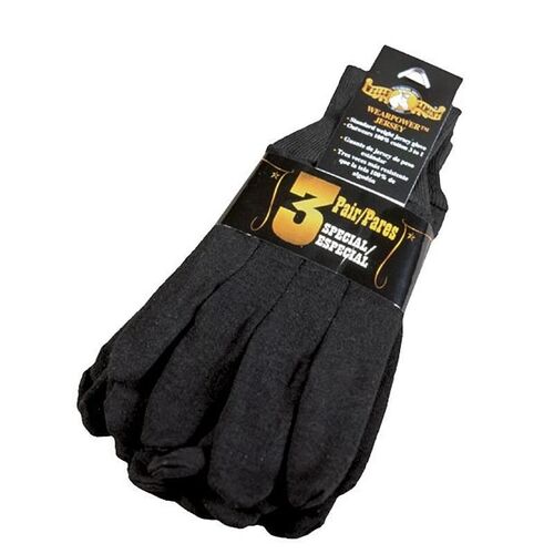 Men's 3-Pack Standard Jersey Gloves